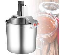PoiToe Stainless Steel Electric Food Mixer, Automatic Pot Mixer, Adjustable Mixing Paddle Height, Specially Designed for Making Fruit Puree, Stews, Soups, Jams, And Puddings 80L