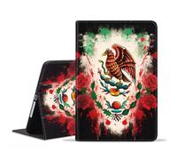 POIUYTREW Case for iPad Mini 5 Generation 2019/ Mini 4 3 2 1, PU Leather Folio Case Smart Cover with Stand & Auto Wake Sleep for iPad Mini 5/4/3/2/1, Mexico Mayan Aztec Totem