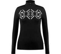 Poivre Blanc - Half-zip jumper - Knit Sweater Black for Women - Size L Black