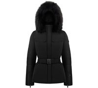 Poivre Blanc - Ski Jacket - Traditional Stretch Belted Ski Jacket Black for Women - Size M Black