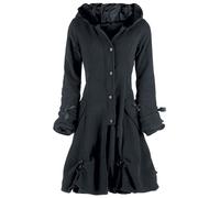Poizen Industries Alice Coat Winter Coat black 5XL