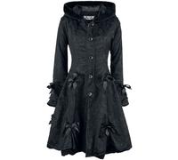 Poizen Industries Alice Rose Coat Winter Coat black 4XL