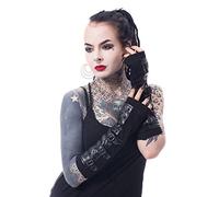 Poizen Industries Lethal Armwarmers Ladies Black One Size