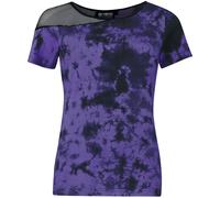 Poizen Industries Sadira top T-Shirt black lilac 4XL