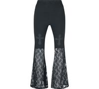 Poizen Industries Widow's Veil Cloth Trousers black XXL