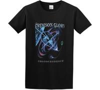 Pojddyy Men's Crimson Glory Transcendence Progressive Heavy Metal Design Cotton T Shirt