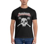 Pojddyy Men's Hate*Breed Band T-Shirts Cotton Men's Short Sleeve Shirts Cool Tops for Summer Outdoor Activities Black