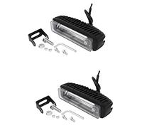 Pojedehy 1 Set 4 Inch Forklift Truck Car Warning Lamp Working Light Bar Warehouse Danger Area Light