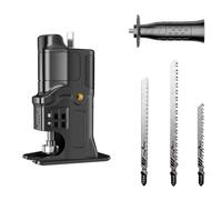 Pojedehy Conversion of Screwdriver Electric Drill to Electric Saw Reciprocating Saw Household Multifunctional Wood Tools A