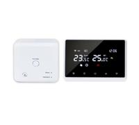 Pojedehy Tuya WiFi Smart Thermostat Switch Temperature Controller for Gas Boiler Water Heating for Home(White)