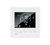 Pojedehy TUYA WiFi Thermostat Temperature Controller Water Electric Floor Heating TRV 3A Digital LCD Display Wall Mounted Easy Install Easy to Use