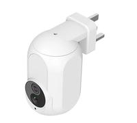 Pojedehy Tuya Wireless WIFI Camera 2MP IP Camera Night Vision Two Way Audio Portable Wifi Home Security Camera-UK Plug Easy to Use