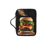 pojknbv Food Print Print Bible Storage Bag Scripture Holder Religious Church Accessory Travel Devotional