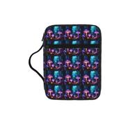 pojknbv Magic Mushroom Print Bible Storage Bag Scripture Holder Religious Church Accessory Travel Devotional