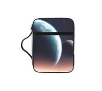 pojknbv Space Planet Print Bible Storage Bag Scripture Holder Religious Church Accessory Travel Devotional