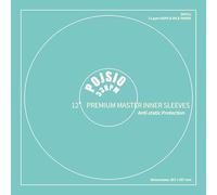 POJSIO Premium Anti Static Sleeves - 50 x 12 Inch HDPE Rice Paper Vinyl LP Protective Inner Sleeves