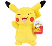 Pok?mon 12"""" Large Happy Pikachu Plush - Officially Licensed - Quality & Soft Stuffed Animal Toy - Add to Your Collection! - Great Gift for Kids