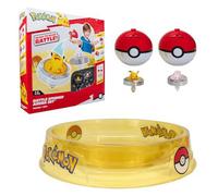 Pok Mon Battle Spinner Arena Set - Two Spinners With Ball Launchers And