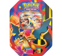 Pokémon TCG: Mega Charizard Tin - Mega Charizard Y ex (4 boosters & 1 foil promo card)