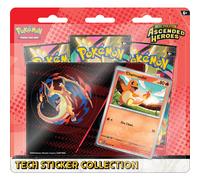 Pok?mon TCG: Mega Evolution?Ascended Heroes Tech Sticker Collection?Charmander (1 Foil Promo Card & 3 Booster Packs)