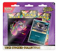 Pokémon TCG: Mega Evolution-Ascended Heroes Tech Sticker Collection-Gastly (1 Foil Promo Card & 3 Booster Packs)