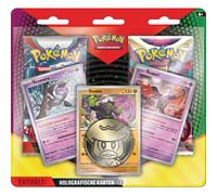 Pok?mon - Trading Card Game: Upgraded 2-Pack Blister Pack (3 Holographic Promo Cards & 2 Booster Packs)