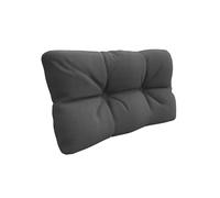 POKAR Euro Pallet Pillow Water-Resistant - 1x Side Cushion 60x40cm, Cold Foam, Removable Covers, Home and Garden Furniture, for Summer House Sofa, without Pallets, Beige