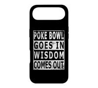 Poke Bowl goes in wisdom comes out for Hawaii chefs Case for iPhone Air