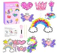 Poke-in Craft and Art Kit- Magical Dream Decor,Arts and Crafts,DIY Craft Kits,Mess-Free Fun for Kids,Art Activity Birthday Gift Ideas for Children,Toys for Girls and Boys Ages 4 5 6 7 8 9+