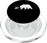 Poke The Bear Attack Defense Big Bear Self Defense PopSockets PopGrip for MagSafe