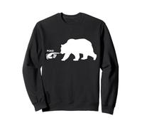 Poke The Bear Attack Defense Big Bear Self Defense Sweatshirt