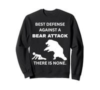 Poke The Bear Attack Defense Big Bear Self Defense Sweatshirt