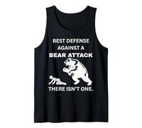 Poke The Bear Attack Defense Big Bear Self Defense Tank Top