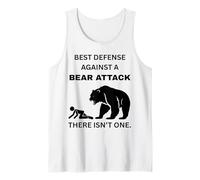 Poke The Bear Attack Defense Big Bear Self Defense Tank Top