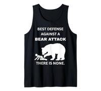 Poke The Bear Attack Defense Big Bear Self Defense Tank Top