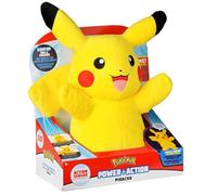 Pokémon 10-inch Plush, Power Action Interactive Pikachu - Comes with Movement Sensors, Lights and Sounds