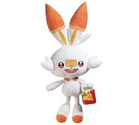Pokémon 12" Large Scorbunny Plush - Officially Licensed Bunny Stuffed Animal Toy - Ages 2+