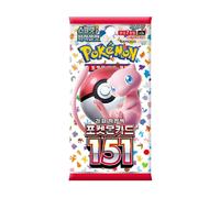 Pokemon 151 Korean Scarlet & Violet Booster Pack Pokemon Multicolor