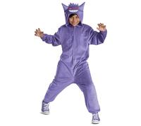Pokemon 171659L-V2-20L Gengar Deluxe Hooded Jumpsuit Dress