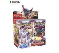 Pokemon 185-61331 Phaldea Pokémon TCG Expansion: Scarlet and Purple, Evolutions, Paldea, 36 Booster Packs, Italian Edition