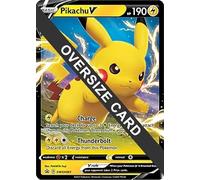 Pokemon - 1x Random Oversize/Jumbo Card - EX, V, GX, VMAX or Black Star Promo Near Mint!+2 Bonus Rare 100% Authentic