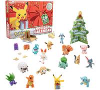 Pokemon 2021 Holiday Advent Calendar for Kids, 24 Gift Pieces - Includes 16 Toy Character Figures & 8 Christmas Accessories - Ages 4+