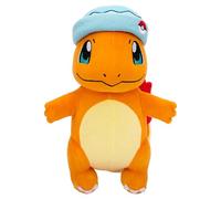 Pokemon 2025 8 Inch Charmander Holiday Christmas Plush with Winter Hat Accessories - Officially Licensed - Generation 1 Starter - Stuffed Toy Figure - Stocking Filler Gift Kids Boys