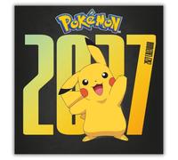 Pokémon 2027 Mini Wall Calendar - Official Licensed Pokémon Calendar, Compact Mini Format, Monthly Layout, Iconic Artwork Featuring Pikachu & Favourite Pokémon, Perfect Small Gift for Pokémon Fans