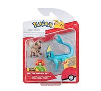 Pokémon 3 Pack-Features 2-Inch Rockruff and Bellossom and 3-Inch Vaporeon Battle Figures