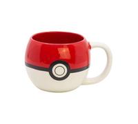Pokemon 3D Mug - Pokeball Coffee Mug Ceramic 430 ml White/Red