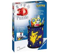 Ravensburger Pokemon Gifts - 3D Jigsaw Puzzle for Kids Age 6 Years Up - 54 Pieces - Pencil Pot - No Glue Required