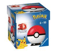 Pokemon 3D Puzzle Pokeballs: Classic (55 pieces)