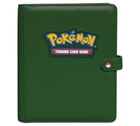 Pokemon 4-Pocket Premium Snap Binder - Green - Brand New