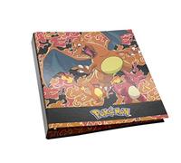 Pokémon 4 Ring Binder, Charmander, School Supplies, Folder, Sorter, Orange, Official Product (CyP Brands), Orange, Normal, Traditional
